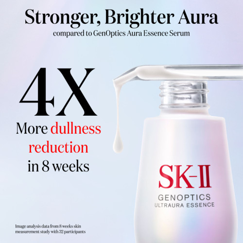 SK-II GenOptics Ultraura Essence Serum is a skin brightening serum to remove and treat dark spots