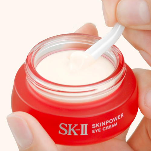 SK-II SKINPOWER Eye Cream is brightening cream for a glowing, youthful look