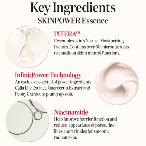 SKINPOWER Essence is an anti aging face serum to hydrate skin