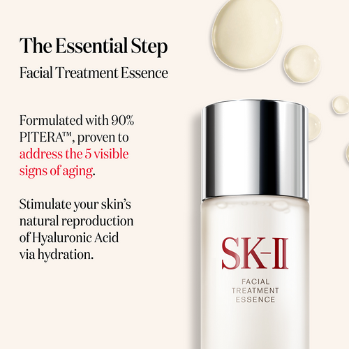 SK-II PITERA™ First Experience Kit with facial treatment essence, facial treatment clear lotion, and a facial treatment mask