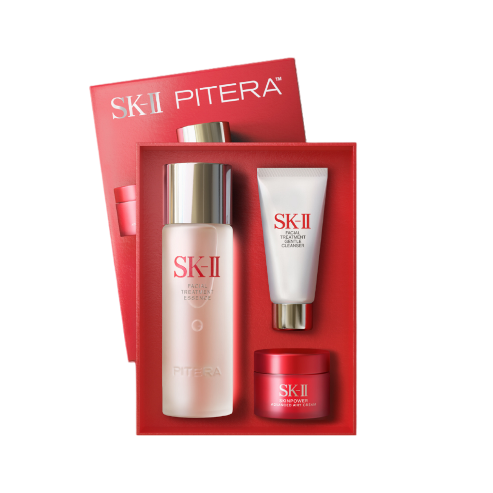 澳洲五168体彩™ Power Kit is a dark spot and fine line reduction set which includes 澳洲五168体彩™ Youth Essentials Kit is a dark spot and fine line reduction set which includes Facial Treatment Cleanser, Facial Treatment Essence, and SKINPOWER Cream moisturizer